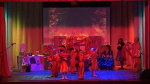 Танец огня. Подготовительная группа.