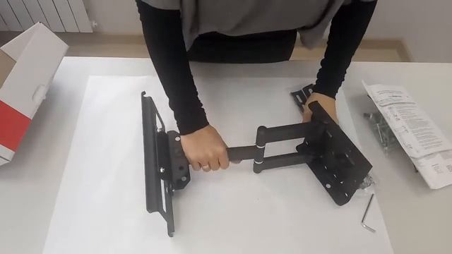 Распаковка кронштейна для ТВ - КВАДО К-234 смотреть онлайн