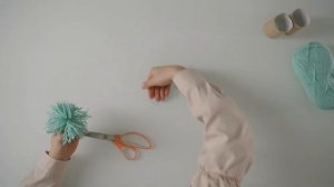 Пушистый коврик из помпонов своими руками | DIY Fluffy Rug with Pompoms