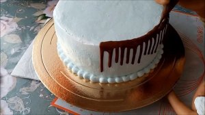 Украшение торта. Торт для девочки на 1 годик.