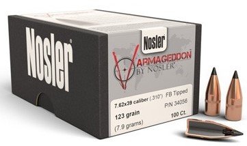 Пуля для охоты Nosler Varmageddon .310 123 gr/8 грамм FB Tipped ВС-0.304