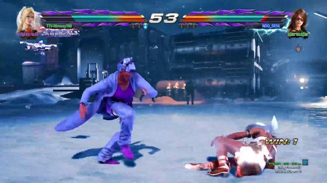 Winning Tekken 7 match in ranked 3-0 смотреть онлайн