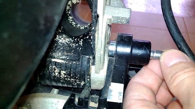 Временный ремонт торцовки DW713. смотреть онлайн