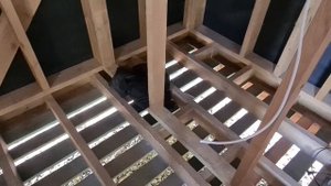 Пароизоляция. Полы в каркасной бане. БАНЯ 25м2. #19