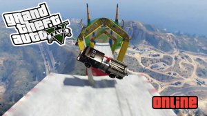 Ветряки, ледянки, все как мы любим. Спуск в GTA V OnLine