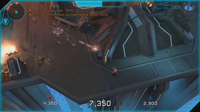 Kill it with fire and Brick wall medal guide (Halo Spartan Assault) смотреть онлайн