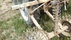 самодельный навесной агрегат на трактор , жесть