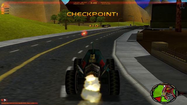 Carmageddon TDR2000 геймплей