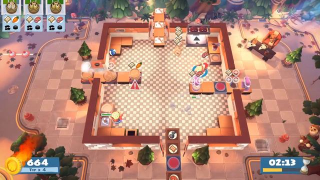 1p, Campfire Kevin 2, 1888 - Overcooked 2 смотреть онлайн