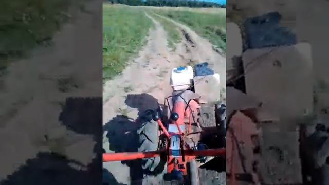 Как научиться ездить на мотоблоке Беларусь смотреть онлайн