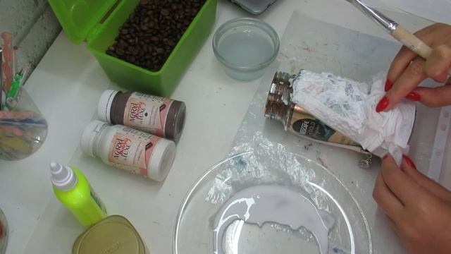 Декор банки кофе! Мастер класс! смотреть онлайн