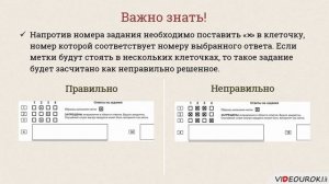 Инструкция по заполнению бланков ответов ГИА