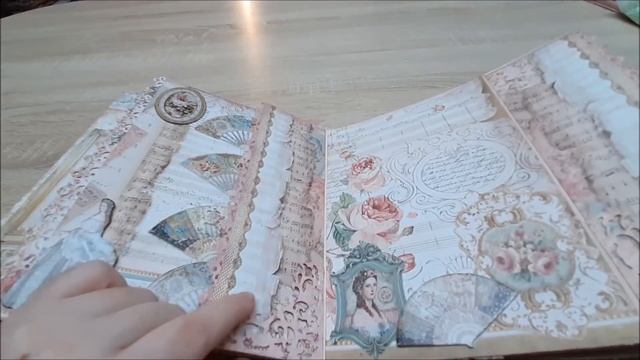Scrapbooking - Un album de princesse - Stamperia смотреть онлайн