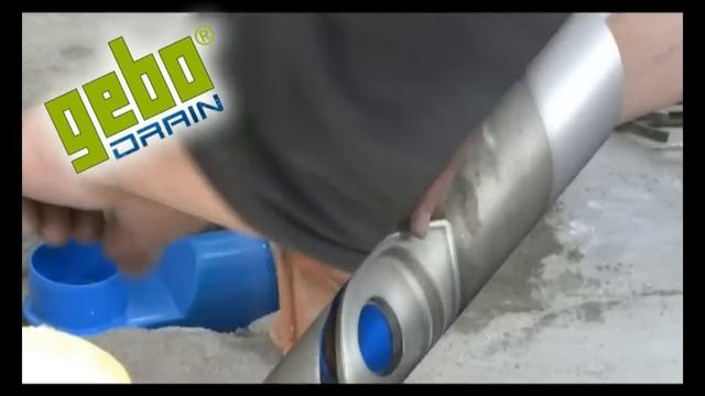 Монтаж трапов Gebo