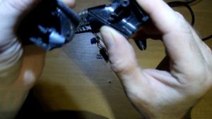 Ремонт фена   Чистка пайка восстановление кнопки