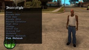 GTA SA all CJ's hairstyles quickest showcase