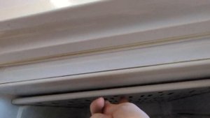 Отдел суперзаморозки в холодильнике.