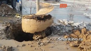 Ямобур Бурение скважин шнеком большого диаметра Видео монтаж ролика для сайта