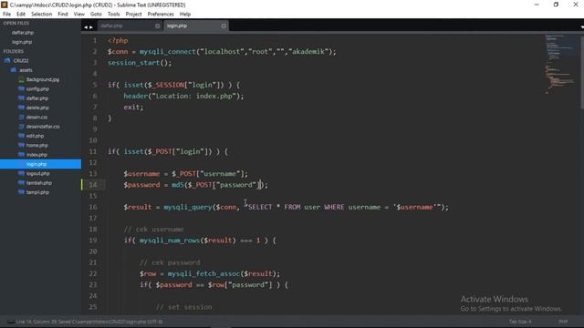 Pengamanan Website Menggunakan Enkripsi MD5 dan Hash смотреть онлайн