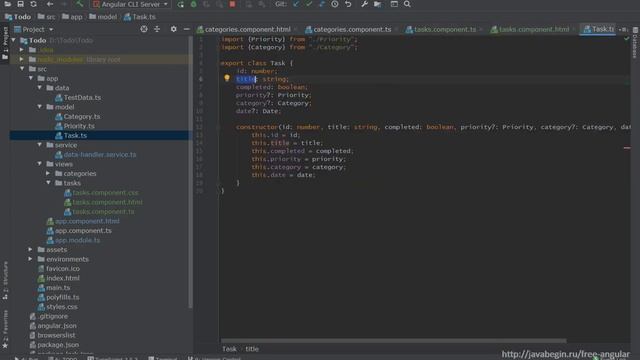 20 Отображение категорий (решение дом задания) смотреть онлайн
