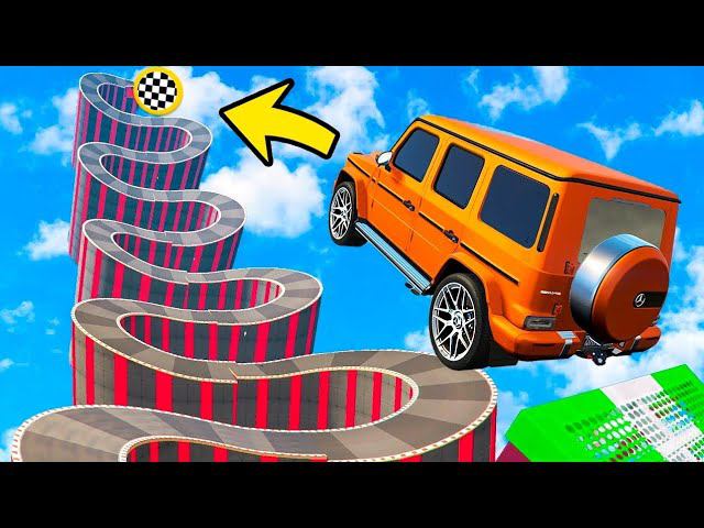 ВВЕРХ БЕЗ ТОРМОЗОВ ПО ИЗВИЛИСТОЙ ДОРОГЕ ЗА МОНСТРОВ в ГТА 5 МОДЫ! GTA 5 MODS