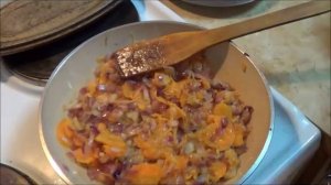 Гречка с курицей в сливках