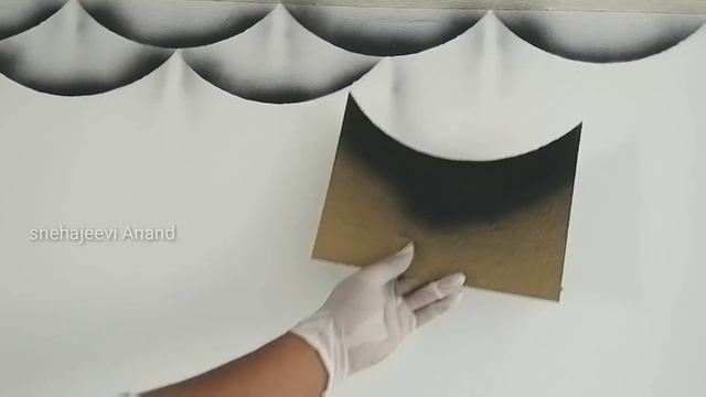 Wall painting creative new 3D design смотреть онлайн