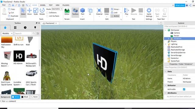 Как сделать геймпасс для полета в Roblox