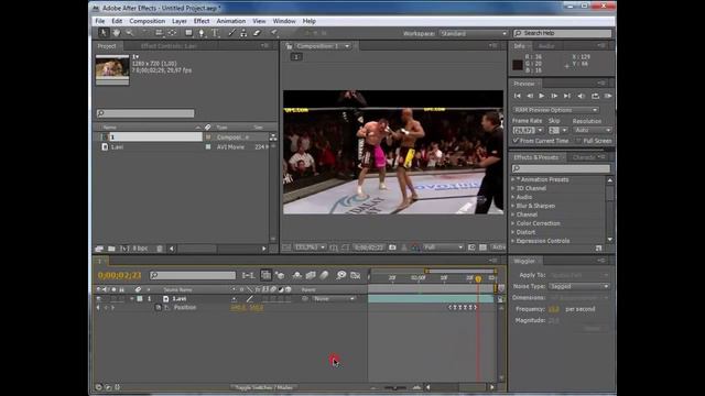 After Effects – Эффект сотрясания камеры в After Effects смотреть онлайн