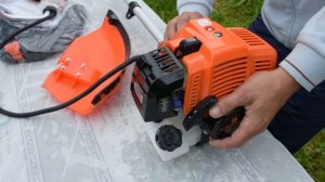Триммер- Кусторез " CARVER-GBC-043 M".Распаковка и первый запуск.Обзор.