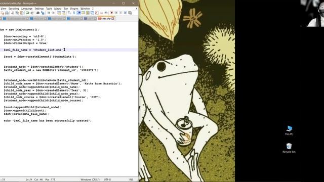 How to create XML using PHP смотреть онлайн