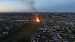 Тасеево -склады РАЙПО Пожар