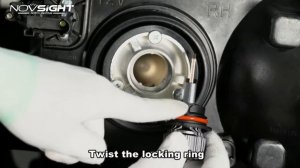 How to install led headlight bulbs - 9007/9004 - Novsight Auto Lighting