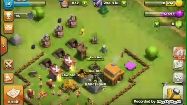 Uran igraet v  Clash of Clans