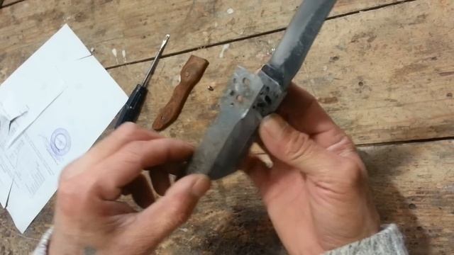 кнопочный нож своими руками.мастерская Салахая смотреть онлайн