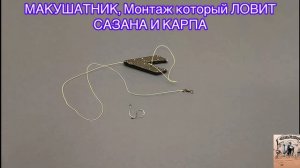 МАКУШАТНИК, Монтаж который ЛОВИТ САЗАНА И КАРПА