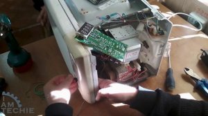 "КОЛХОЗНЫЙ" ремонт микроволновки!!!