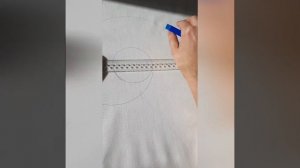 линейка циркуль 30 см воланы