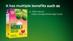 Tropicana Slim Stevia Monk Fruit 50 Sachet