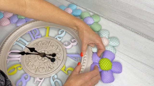 Настенные часы в детскую комнату своими руками | Идеи для детской | DIY Wall Clock for Kids Room