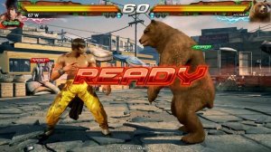 Tekken 7 Gameplay | Marshall Law Vs Kuma | Tekken 7