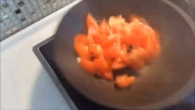 Китайская кухня. Томатный суп с говядиной по-китайски