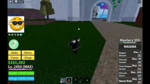 ?Шов кейс | Обзор на фрукт МАГМА в Blox fruits!