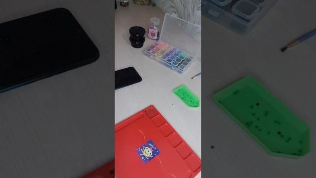тутор на кольцо из бисера лягушка