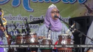 Mutik nida ratu kendang - Caka - Live pernikahan Faqih & Mawar