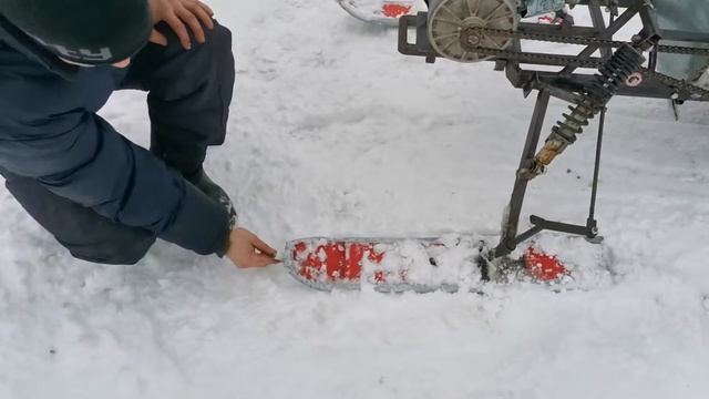 Снегоход из того что валяется под ногами смотреть онлайн