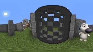 MAXWELL THE CAT MAZE vs SKIBIDI BOP YES MAZE vs SCARY MOON MAZE in Minecraft 360°