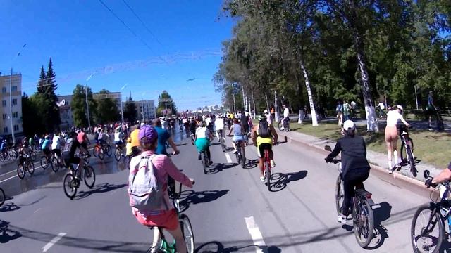 Велопробег 1.000 велосипедистов, Уфа смотреть онлайн