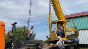 28.07.20. Контейнер у соседа тоже переставили. Баяман молодец!))