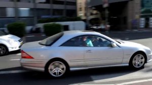 Mercedes CL55 AMG acceleration